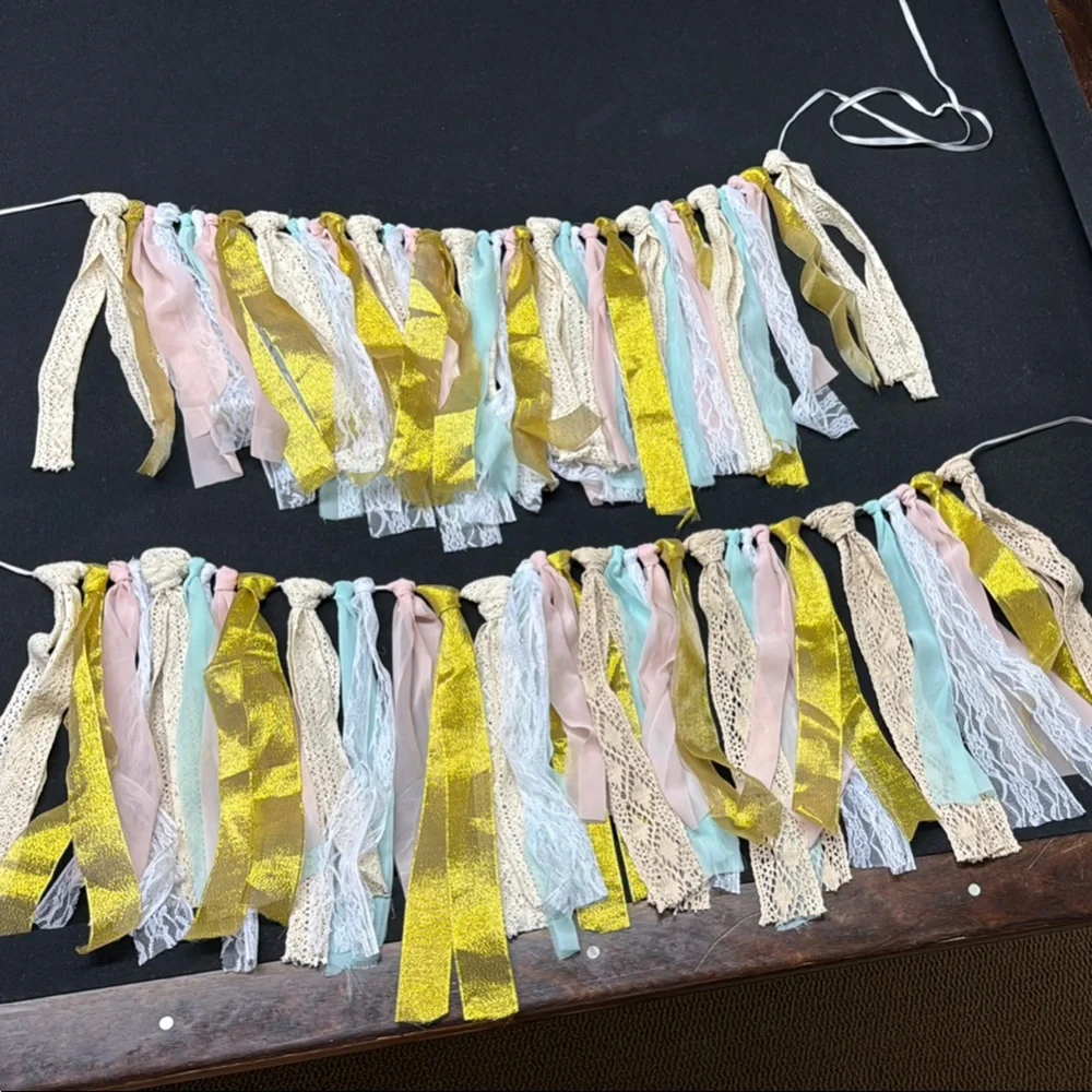Colorful Tassel Garland for Parties (bundle of 2)